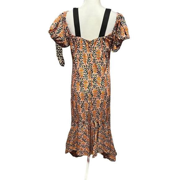 Agua Bendita GIRASOL HERBÁCEA ATARDECER MAXI DRESS - Picture 9 of 12